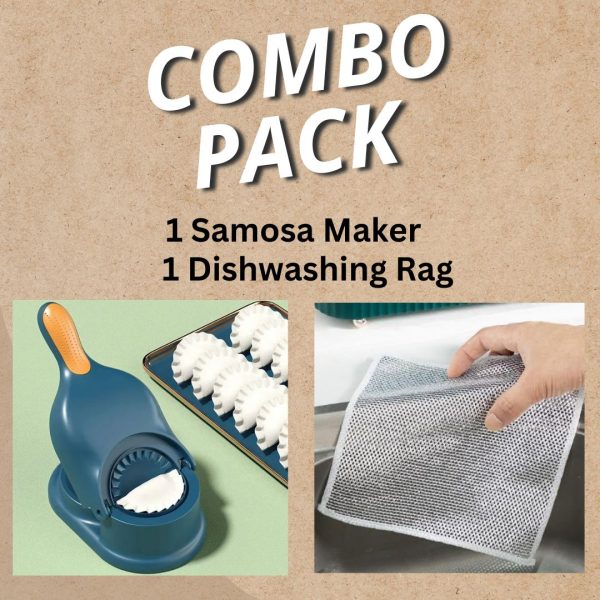 2 In 1 Dumpling Maker Or Samosa Maker High Quality Imported Dumpling (random Color)